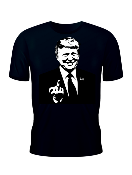 Trump With Middle Finger