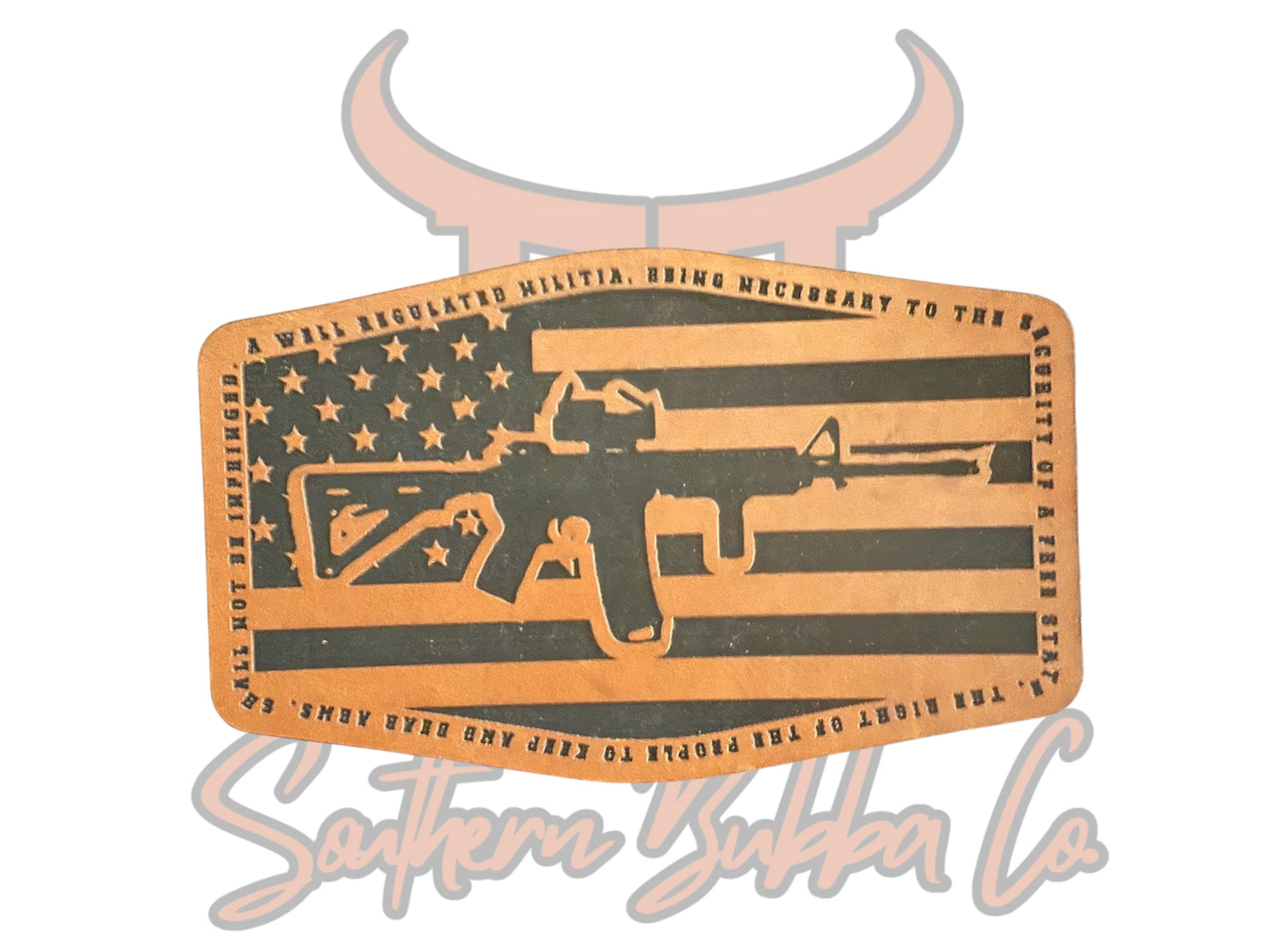 American flag Rifle