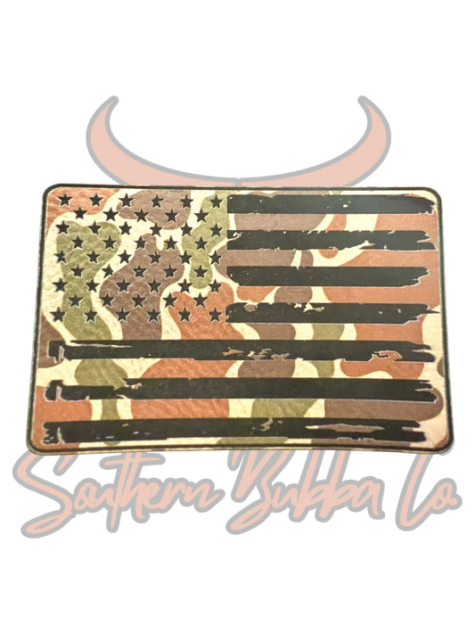 American Flag Distressed