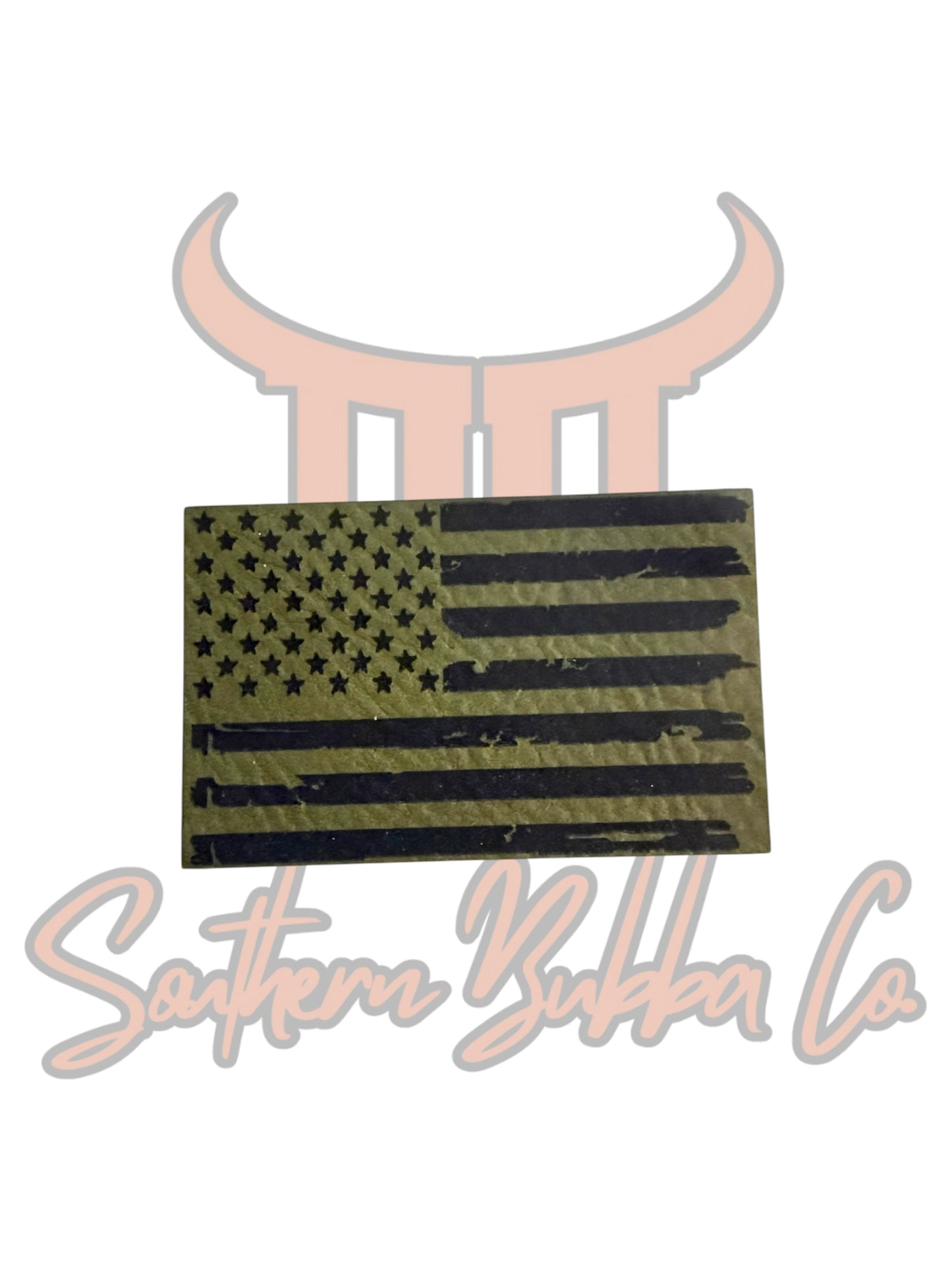 American Flag Distressed - small