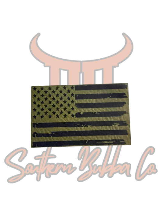 American Flag Distressed - small