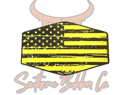 Hexagonal American Flag