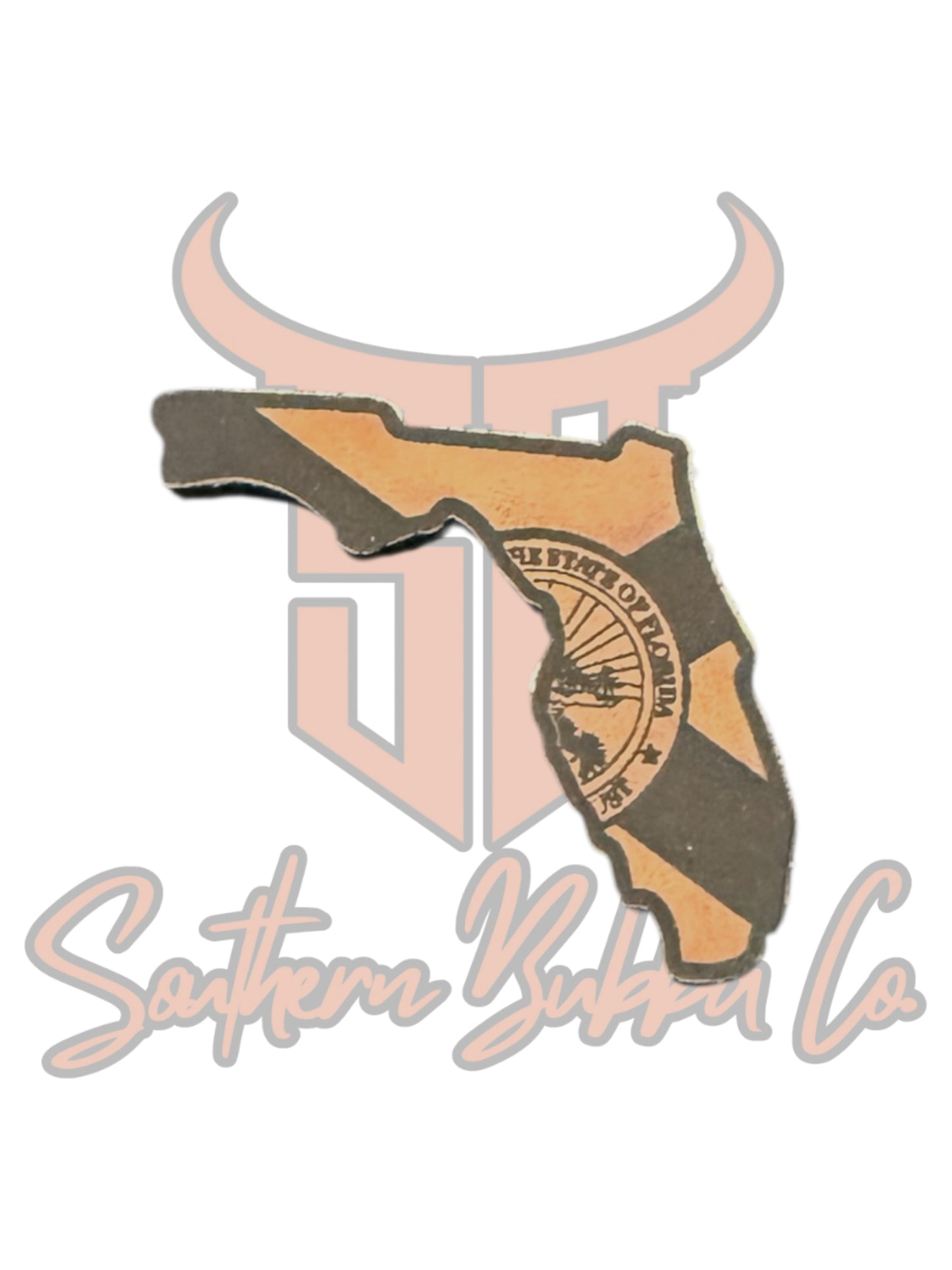 State of FL with FL flag - small